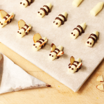 Thumbnail image for Little Buttercream Bees and How To Make A Piping Cone