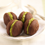 Thumbnail image for Chocolate Sandwich Cookies with Matcha Filling