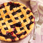Thumbnail image for Blueberry Pie & How To Make A Lattice Top