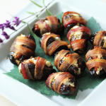 Thumbnail image for Bacon Wrapped Dates with Chorizo & Goat Cheese Plus Beautiful Christmas Bokeh