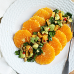 Thumbnail image for Orange Salad with Avocado Green Olive Salsa