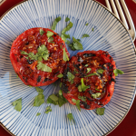 Thumbnail image for Grilled Tomatoes with Red Yuzu Kosho and Sansho