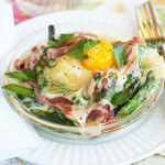 Thumbnail image for “Croque-Madame” Brunch Gratin with Asparagus & Prosciutto from Grace-Marie’s Kitchen