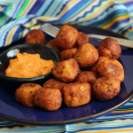 Thumbnail image for Pecorino Potato Pops with Smokey Chipotle Sauce