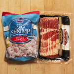 BBQ Bacon Wrapped Shrimp
