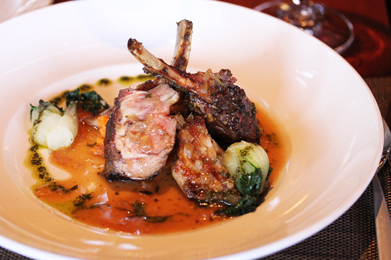 Mesquite-Grilled Lamb Rack and Manchester Farms Quail Breast 2