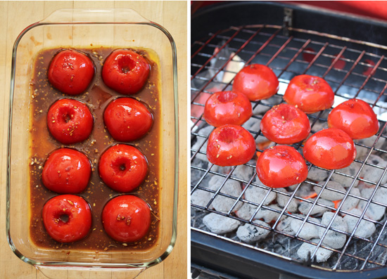 Grilled Tomatoes with Red Yuzu Kosho 3