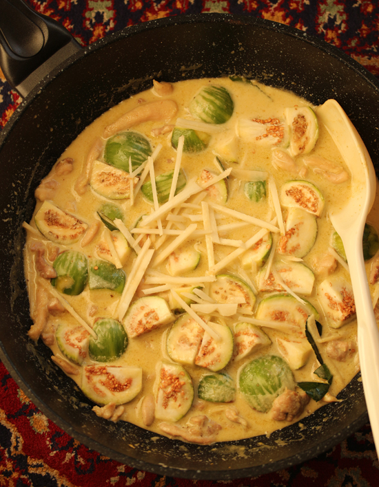 Green Curry with Chicken & Thai Eggplant 5