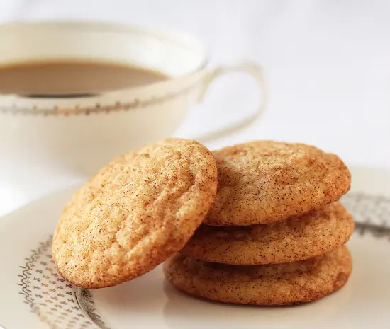 A close up of cookies on a plate