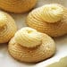A close up of some cookies on a plate